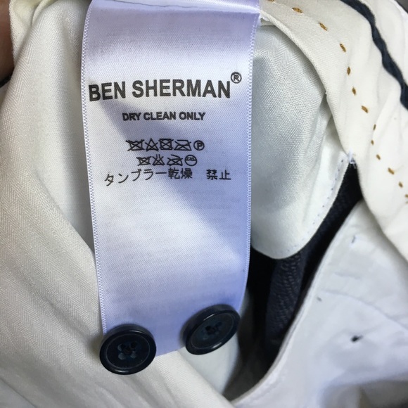 Ben Sherman Micro Textured Slim Tapered Tr… - Picture 8 of 8